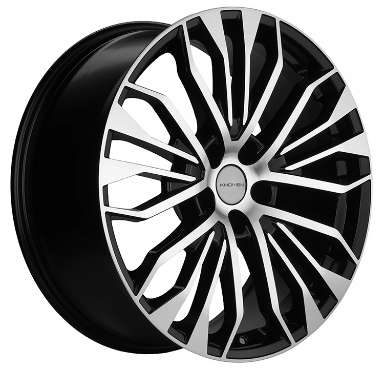 Khomen KHW2009 Black-FP 5*108 8.5xR20 ET46 DIA63.4