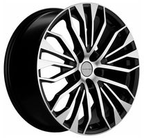 Khomen KHW2009 Black-FP 5*108 8.5xR20 ET46 DIA63.4