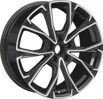 Khomen KHW1907 Black-FP 5*114,3 7.5xR19 ET40 DIA60.1