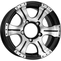 K&K Байконур Алмаз Черный 6*139,7 8xR16 ET20 DIA108.5 (KC465)