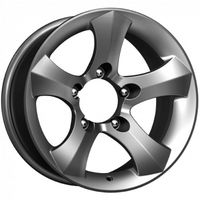K&K Айсберг Дарк Платинум 5*139,7 8xR16 ET-20 DIA110.1 (KC662-00) без колпака